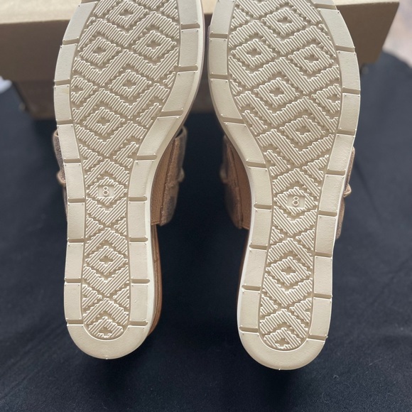 Zodiac Brown Leather Sandals ADELANTO Toe-Ring Design Leopard Print SIZE 8 MED - Picture 4 of 6